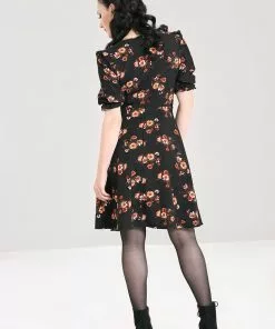 Hell Bunny Orla 40's Dress Black New In 17 Hell Bunny Orla 40's Dress Black New In