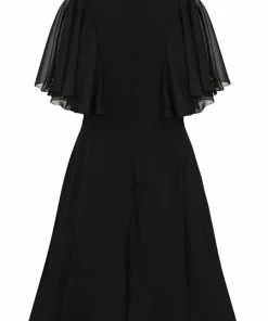 Hell Bunny Isabelle 70's Dress Black 15 Hell Bunny Isabelle 70's Dress Black