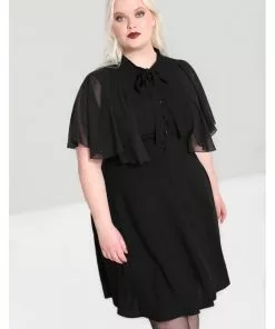 Hell Bunny Isabelle 70's Dress Black 13 Hell Bunny Isabelle 70's Dress Black