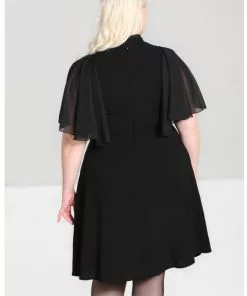 Hell Bunny Isabelle 70's Dress Black 19 Hell Bunny Isabelle 70's Dress Black