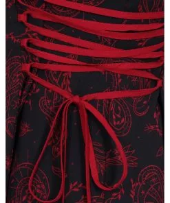 Hell Bunny Clarice Snake 60's Mini Dress Black New In 17 Hell Bunny Clarice Snake 60's Mini Dress Black New In