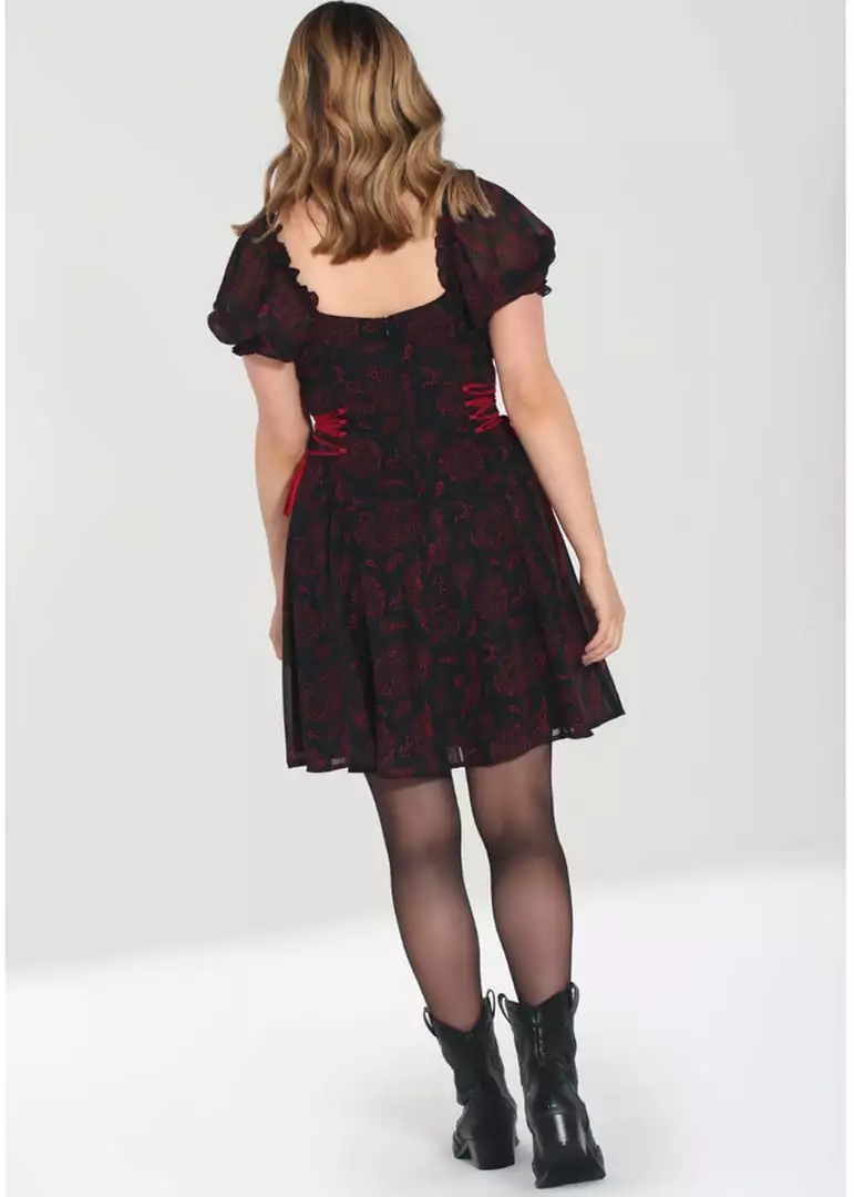 Hell Bunny Clarice Snake 60's Mini Dress Black New In 11 Hell Bunny Clarice Snake 60's Mini Dress Black New In