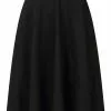 Hell Bunny Amelie 50's Swing Skirt Black New In