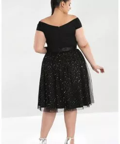 Hell Bunny Infinity Stars 50's Tulle Party Skirt Black 15 Hell Bunny Infinity Stars 50's Tulle Party Skirt Black
