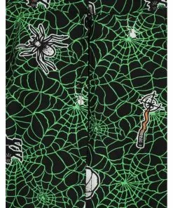 Hell Bunny Hex Spiderweb 50's Swing Skirt Black 17 Hell Bunny Hex Spiderweb 50's Swing Skirt Black