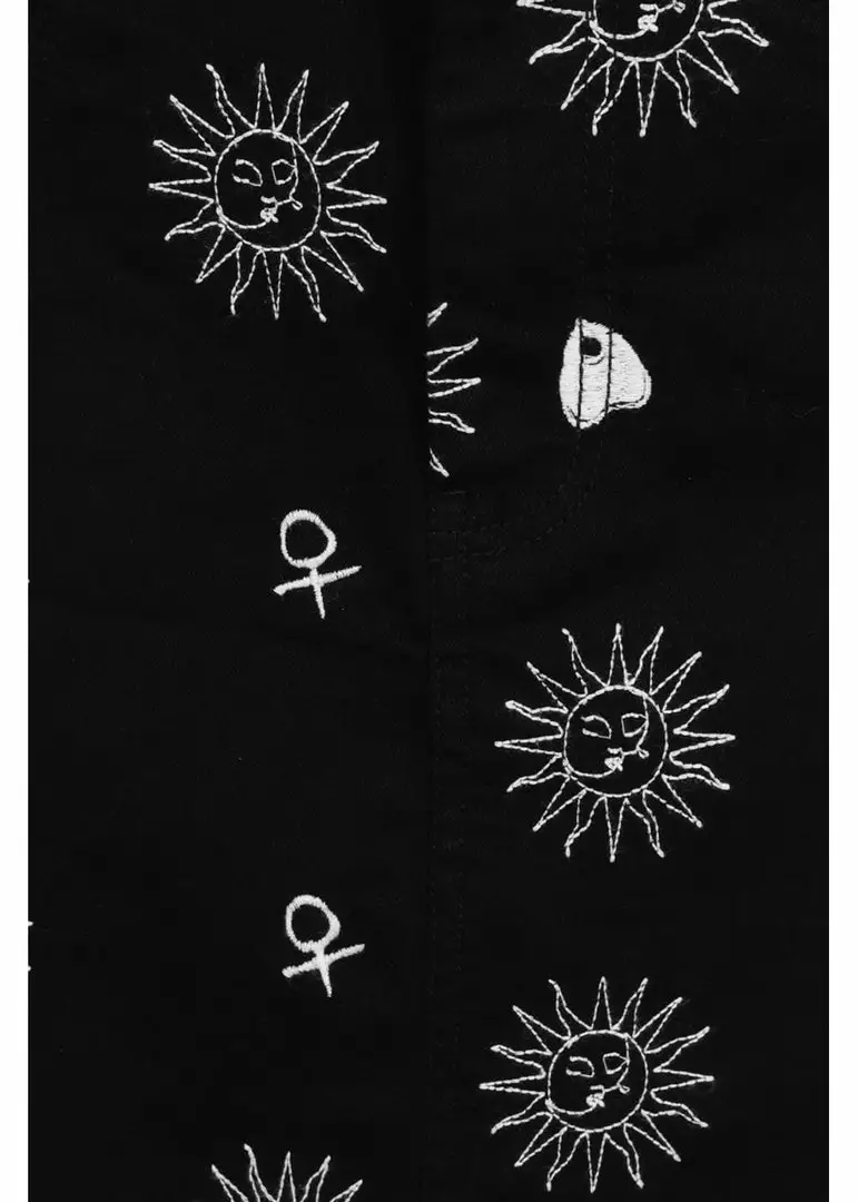 Hell Bunny Oculus Ouija Mini 60's Skirt Black 5 Hell Bunny Oculus Ouija Mini 60's Skirt Black