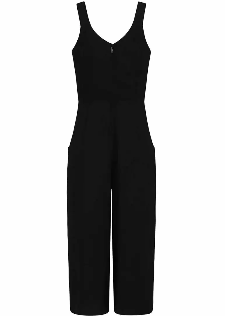 Hell Bunny Tabitha 80's Jumpsuit Black 9 Hell Bunny Tabitha 80's Jumpsuit Black