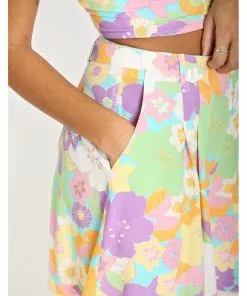 Hell Bunny Florette 60's Shorts In Multi