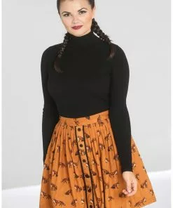 Hell Bunny Spiros 60's Jumper Black