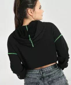 Hell Bunny Ouija Hoodie Black New In