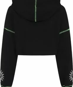 Hell Bunny Ouija Hoodie Black New In