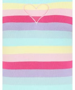 Hell Bunny Love Heart 50's Top Multicolour 14 Hell Bunny Love Heart 50's Top Multicolour