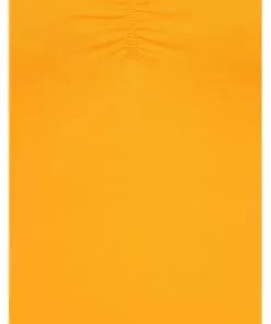 Hell Bunny Mia Top Orange New In