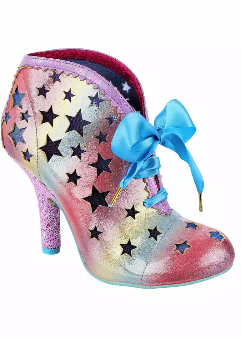 New In Irregular Choice Sirius Rainbow Boots Multi 3 New In Irregular Choice Sirius Rainbow Boots Multi
