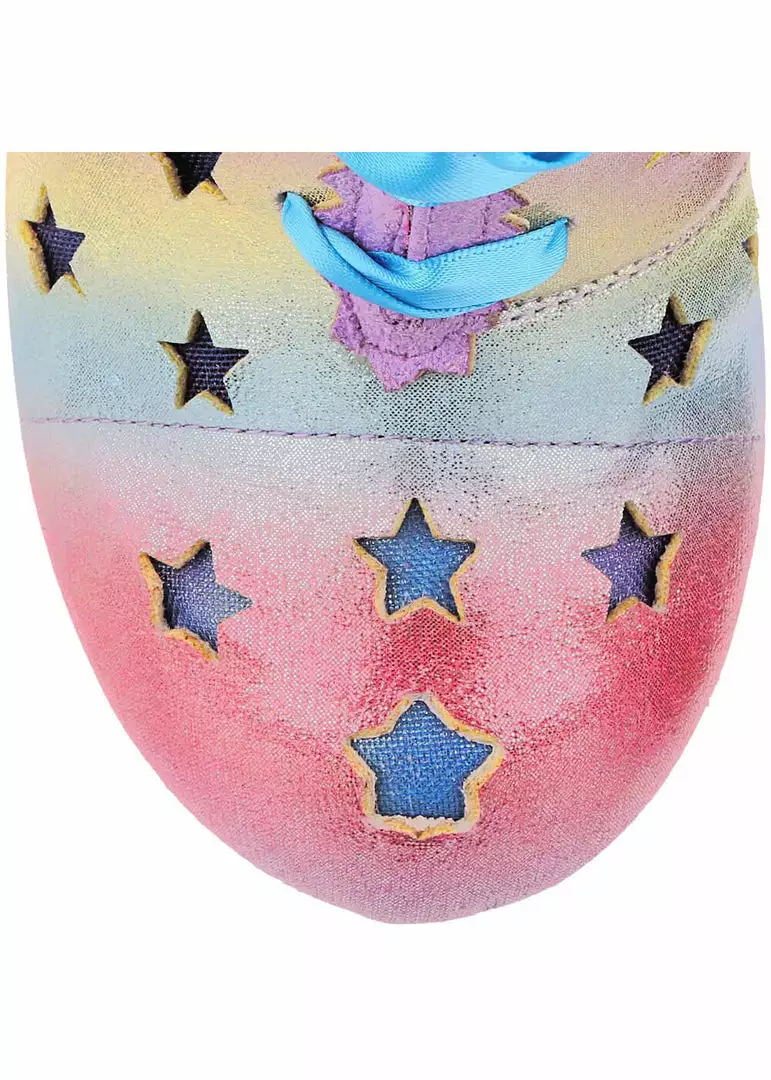 New In Irregular Choice Sirius Rainbow Boots Multi 6 New In Irregular Choice Sirius Rainbow Boots Multi