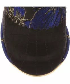 Irregular Choice Miaow Cat 70's Boots Blue 11 Irregular Choice Miaow Cat 70's Boots Blue