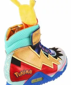 Irregular Choice Pokémon Flames And Bolts High Tops Sneakers Red New In