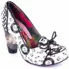 Irregular Choice Rocko Rock 'n Roll 50's Pumps White New In 1 Irregular Choice Rocko Rock 'n Roll 50's Pumps White New In