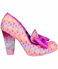 Irregular Choice Ozzo Hearts 50’s Pumps Pink New In 10 Irregular Choice Ozzo Hearts 50’s Pumps Pink New In