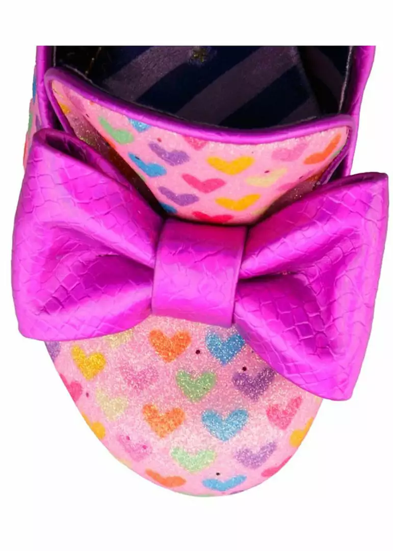 Irregular Choice Ozzo Hearts 50’s Pumps Pink New In 8 Irregular Choice Ozzo Hearts 50’s Pumps Pink New In
