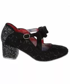 Irregular Choice Shining Star 40's Pumps Black New In 11 Irregular Choice Shining Star 40's Pumps Black New In