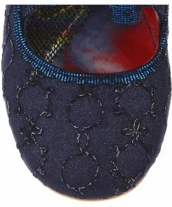 New In Irregular Choice Shining Star 40's Pumps Blue
