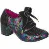 New In Irregular Choice Supernova Stars 60's Pumps Black