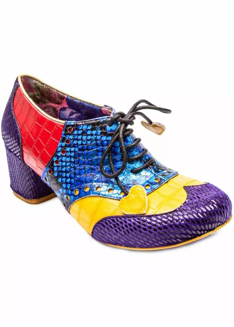 Irregular Choice Clara Bow 60's Heels Purple 3 Irregular Choice Clara Bow 60's Heels Purple