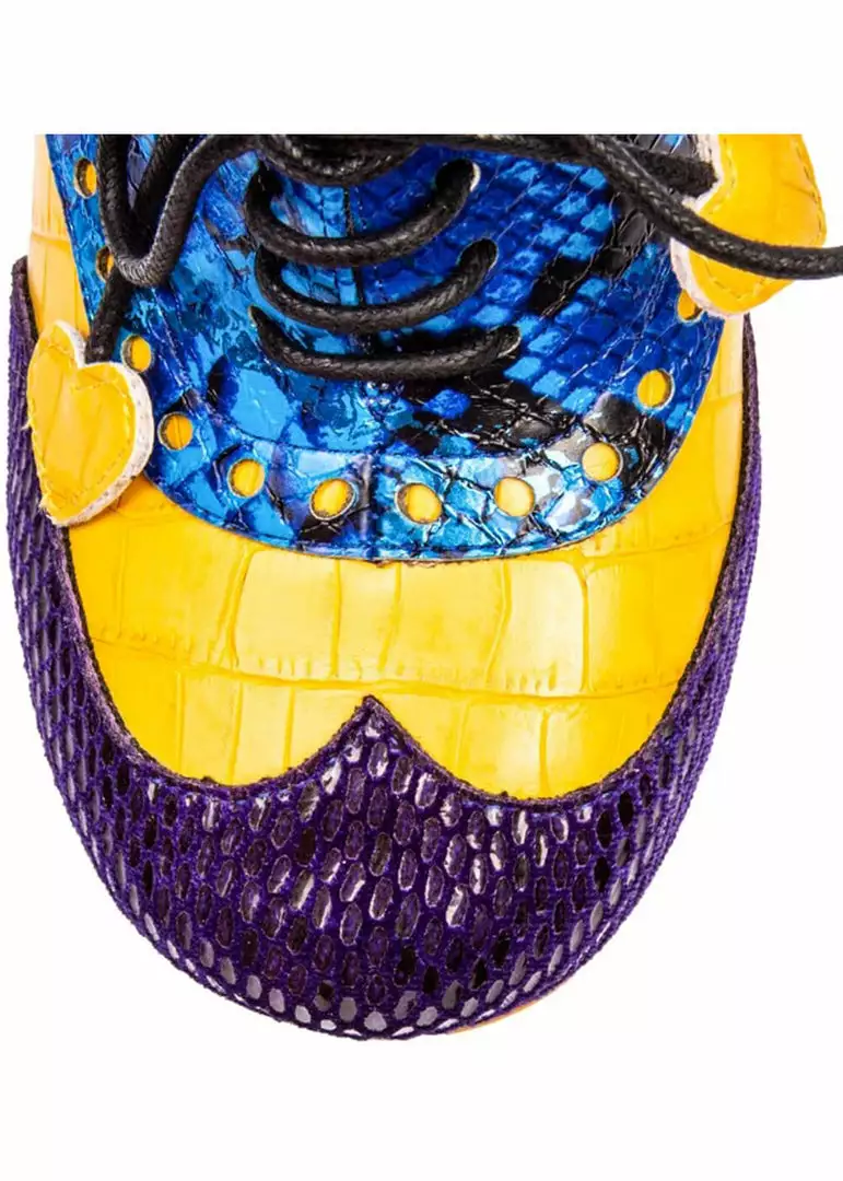 Irregular Choice Clara Bow 60's Heels Purple 5 Irregular Choice Clara Bow 60's Heels Purple