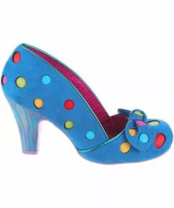 Irregular Choice Spot The Dot Polkadot 50's Pumps Blue 11 Irregular Choice Spot The Dot Polkadot 50's Pumps Blue