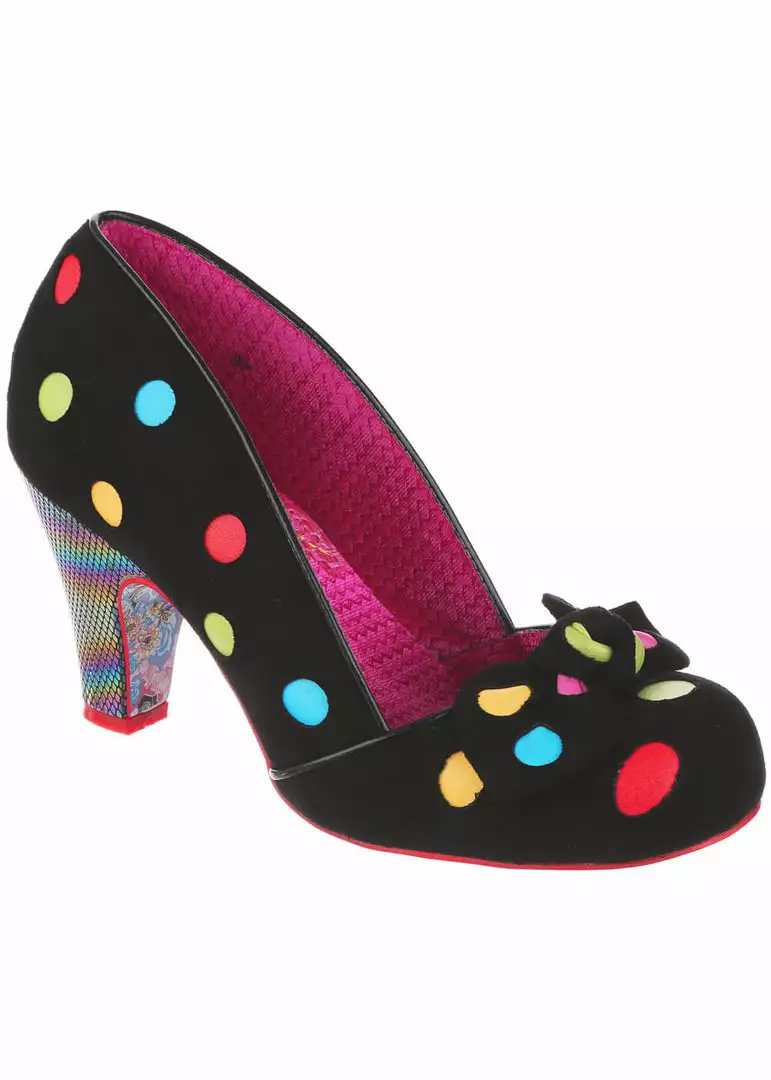 New In Irregular Choice Spot The Dot Polkadot 50's Pumps Black 3 New In Irregular Choice Spot The Dot Polkadot 50's Pumps Black