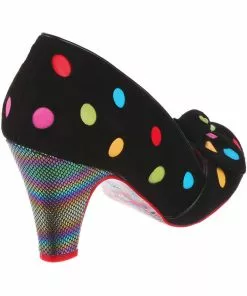 New In Irregular Choice Spot The Dot Polkadot 50's Pumps Black 10 New In Irregular Choice Spot The Dot Polkadot 50's Pumps Black