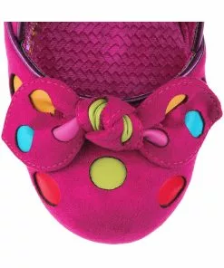 Irregular Choice Spot The Dot Polkadot 50's Pumps Pink 12 Irregular Choice Spot The Dot Polkadot 50's Pumps Pink