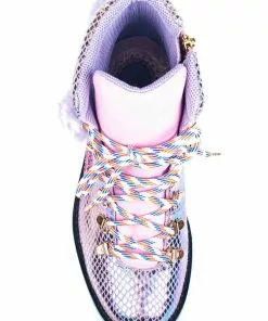 Irregular Choice Kitty Walk 80's Sneakers Purple New In 12 Irregular Choice Kitty Walk 80's Sneakers Purple New In