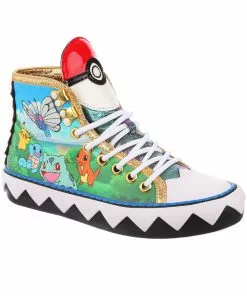 Irregular Choice Pokémon Walk It Out Sneakers Blue