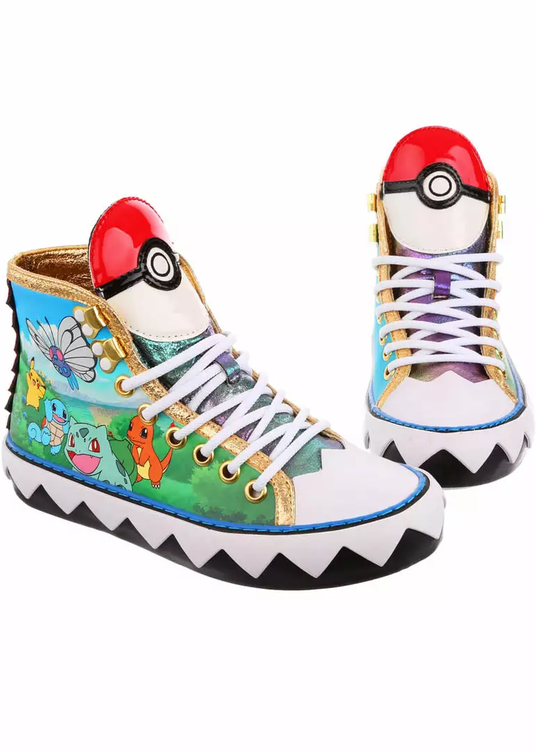 Irregular Choice Pokémon Walk It Out Sneakers Blue 7 Irregular Choice Pokémon Walk It Out Sneakers Blue