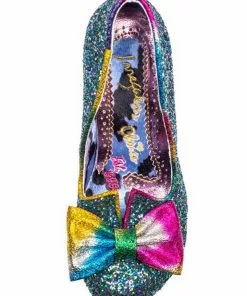 Irregular Choice Nick Of Time Pumps Blue Pink 11 Irregular Choice Nick Of Time Pumps Blue Pink
