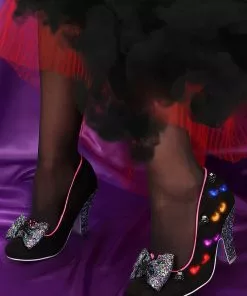 Irregular Choice Halloween Somebody's Watching Me Pumps Black 13 Irregular Choice Halloween Somebody's Watching Me Pumps Black