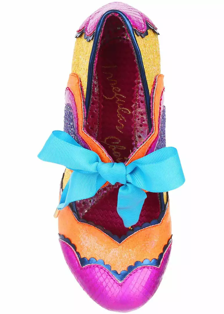 Irregular Choice Right On Heart 50's Pumps Purple New In 7 Irregular Choice Right On Heart 50's Pumps Purple New In