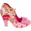 New In Irregular Choice Smitten Kittens Cat 50's Pumps Pink 2 New In Irregular Choice Smitten Kittens Cat 50's Pumps Pink
