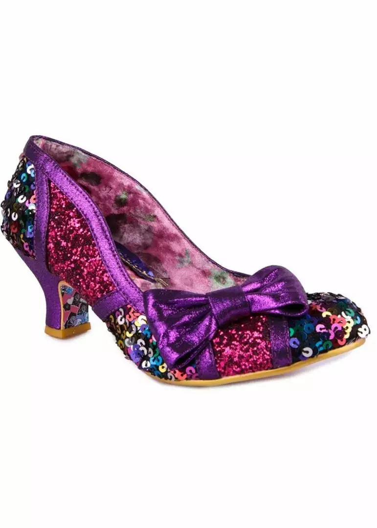 Irregular Choice Snapple 50’s Pumps Pink Purple New In 3 Irregular Choice Snapple 50’s Pumps Pink Purple New In