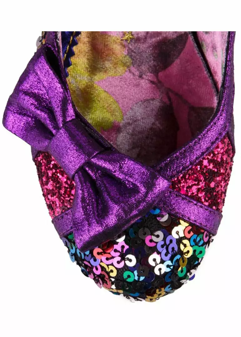 Irregular Choice Snapple 50’s Pumps Pink Purple New In 4 Irregular Choice Snapple 50’s Pumps Pink Purple New In