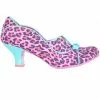 Irregular Choice Hold Up 50's Pumps Pink Multi New In 1 Irregular Choice Hold Up 50's Pumps Pink Multi New In