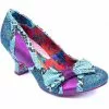 Irregular Choice Shake It 70's Pumps Blue New In 1 Irregular Choice Shake It 70's Pumps Blue New In
