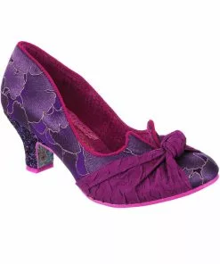 Irregular Choice Dazzle Pants 50's Pumps Purple