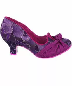 Irregular Choice Dazzle Pants 50's Pumps Purple