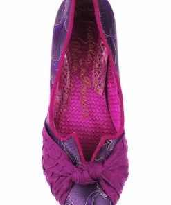 Irregular Choice Dazzle Pants 50's Pumps Purple