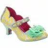 New In Irregular Choice Summer Breeze 40's Pumps Yellow 1 New In Irregular Choice Summer Breeze 40's Pumps Yellow