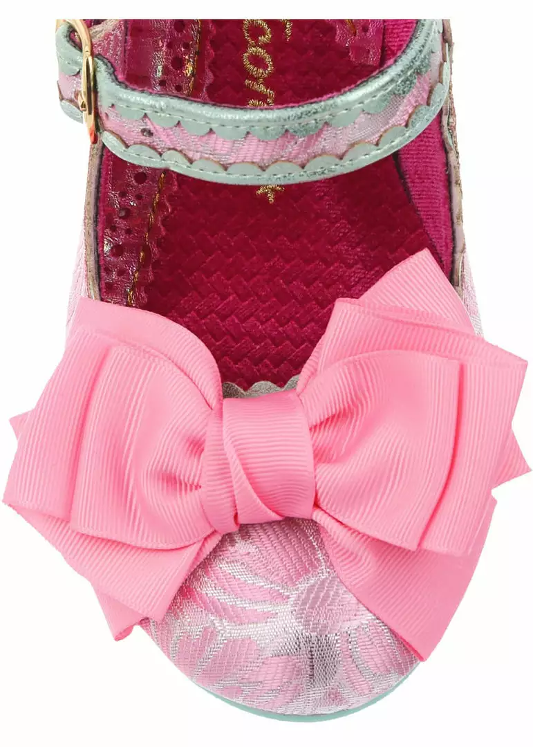 New In Irregular Choice Summer Breeze 40's Pumps Pink 4 New In Irregular Choice Summer Breeze 40's Pumps Pink