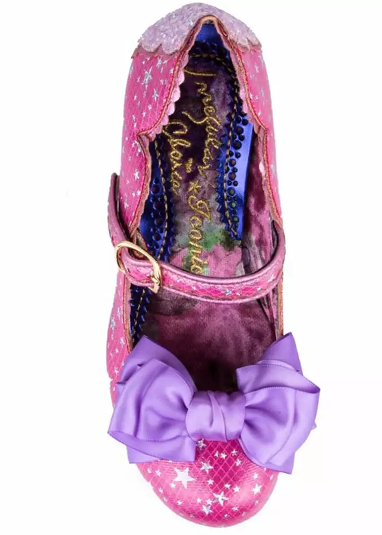 New In Irregular Choice Summer Breeze Stars 50's Pumps Pink 6 New In Irregular Choice Summer Breeze Stars 50's Pumps Pink